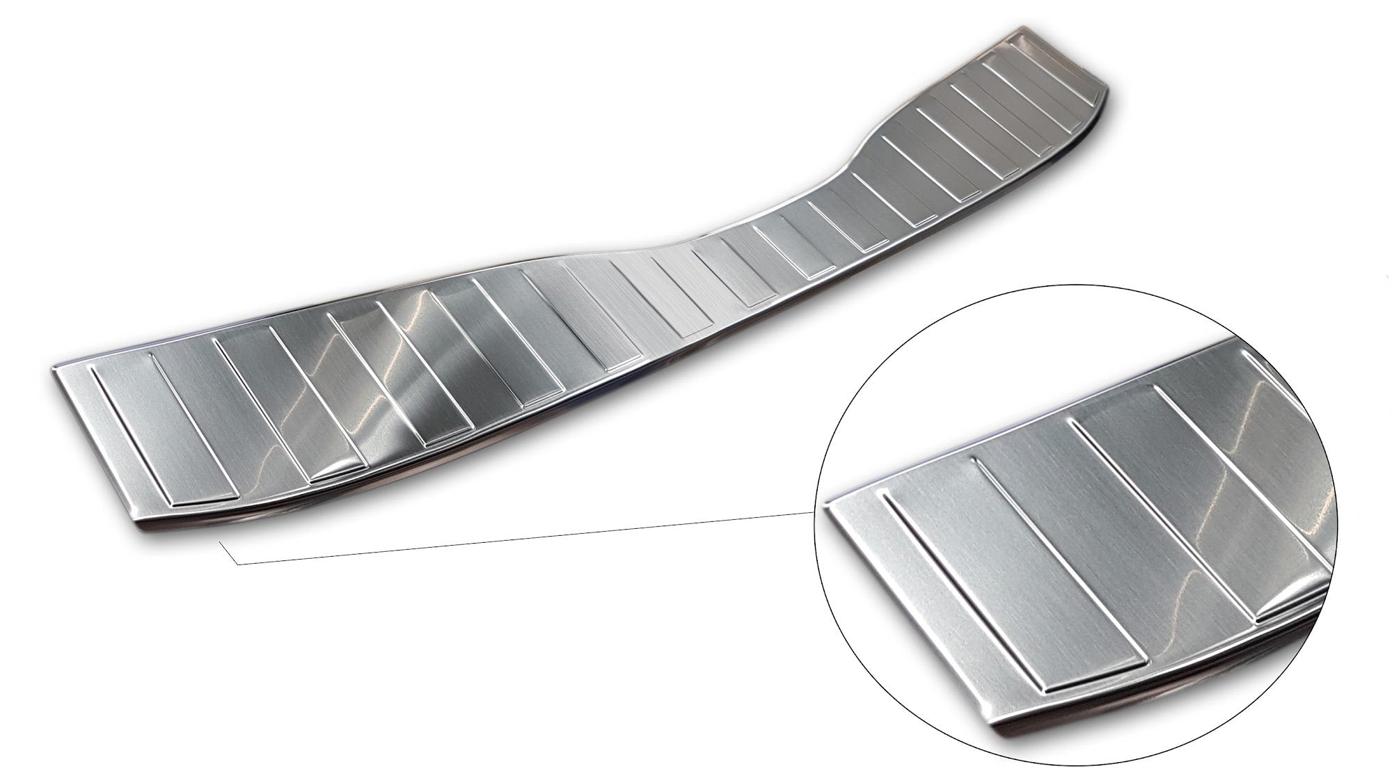 Lastskydd Ford Mondeo IV MK4 Kombi facelift 2010–2014 – Silver satin | AVISA - Carlevel AB - Lastskydd