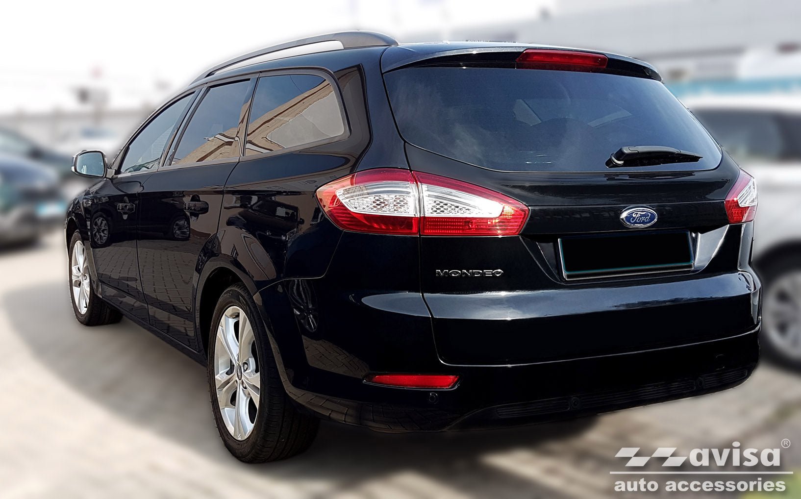 Lastskydd Ford Mondeo IV MK4 Kombi facelift 2010–2014 – Svart | AVISA - Carlevel AB - Lastskydd