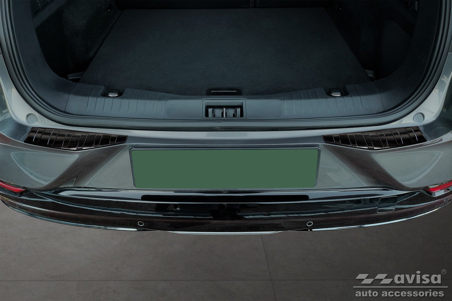 Lastskydd Ford Mustang Mach-E 2020+ (2 pcs) – Svart | AVISA - Carlevel AB - Lastskydd