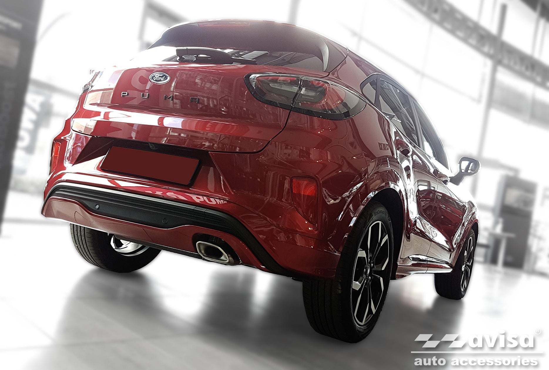 Lastskydd Ford Puma crossover 2019+ – Svart (2/49269) | AVISA - Carlevel AB - Lastskydd