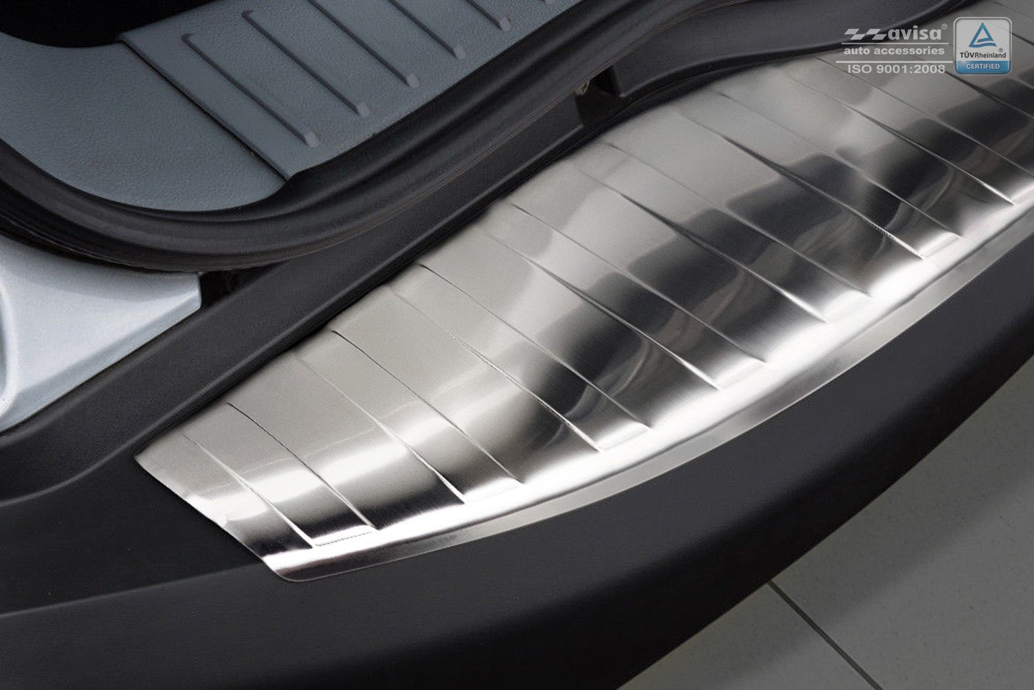 Lastskydd Ford S-Max I 2006–2010, facelift 2010–2014 – Silver satin | AVISA - Carlevel AB - Lastskydd
