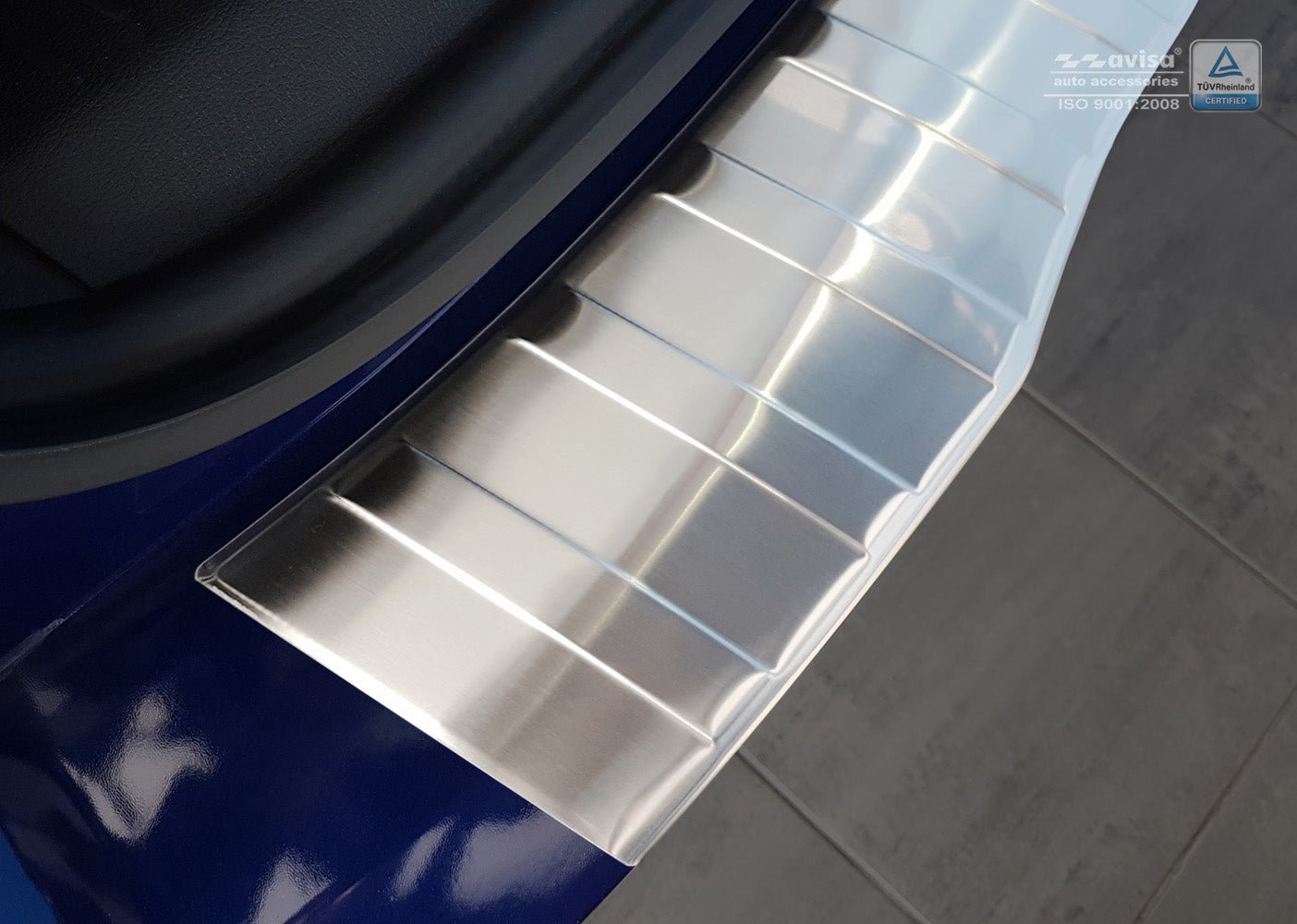 Lastskydd Ford Tourneo Courier I 2014+facelift 2017, facelift 2017–2022 m.fl. – Silver satin | AVISA - Carlevel AB - Lastskydd