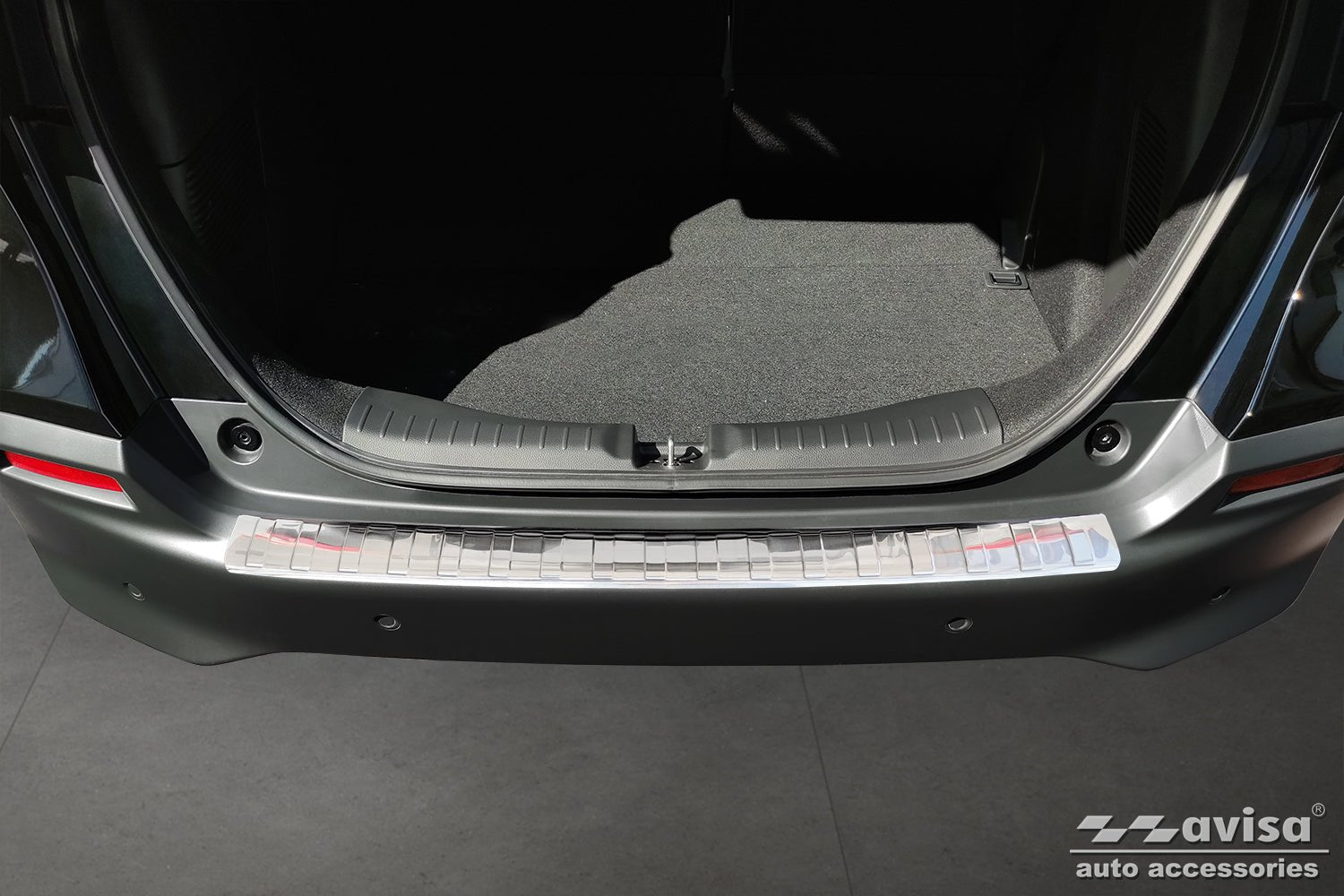Lastskydd Honda Jazz V Crosstar hybrid 2020+ – Silver satin | AVISA - Carlevel AB - Lastskydd