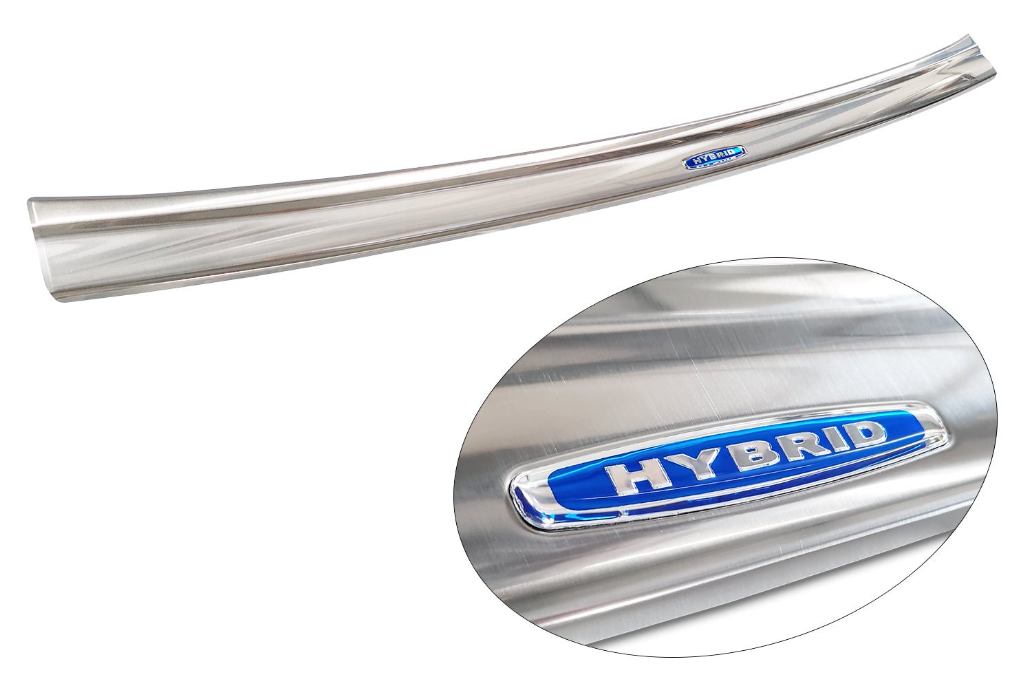 Lastskydd Hybrid Toyota Highlander IV( XU70) 2019+ – Silver satin | AVISA - Carlevel AB - Lastskydd