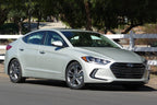 Lastskydd Hyundai Elantra VI sedan 2016–2018 – Silver satin | AVISA - Carlevel AB - Lastskydd
