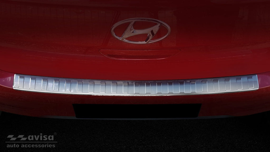 Lastskydd Hyundai i10 III halvkombi 5-dörrars 2019–2023 facelift 2023+ – Silver satin | AVISA - Carlevel AB - Lastskydd