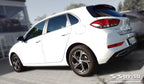 Lastskydd Hyundai i30 III halvkombi 5-dörrars facelift 2020+ – Silver satin | AVISA - Carlevel AB - Lastskydd