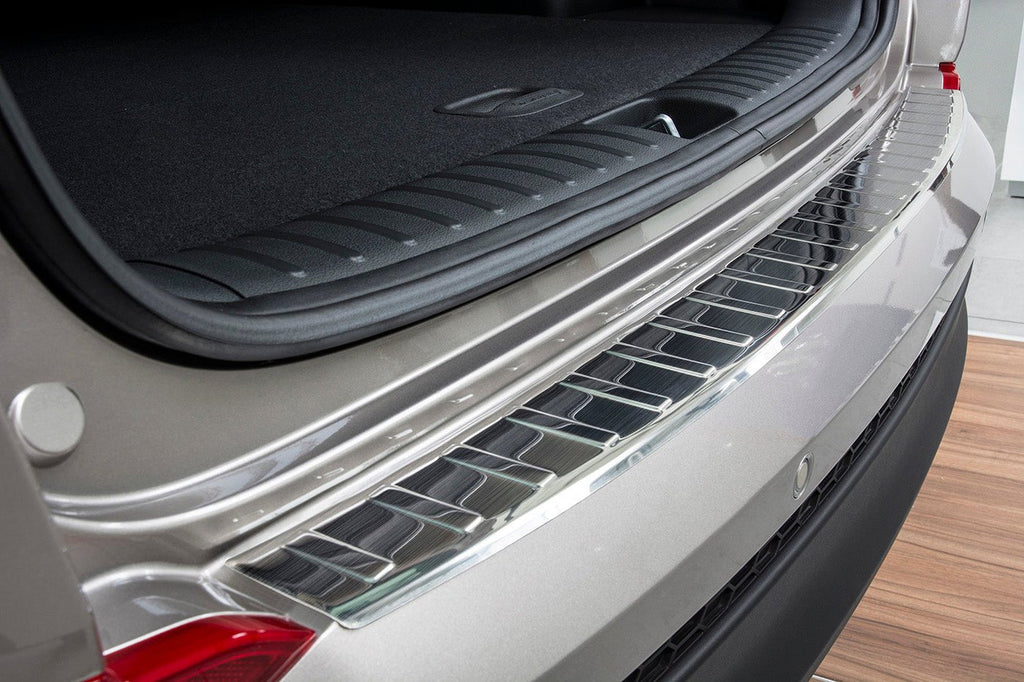 Lastskydd Hyundai Tucson 2015–2018 – Silver satin | AVISA - Carlevel AB - Lastskydd