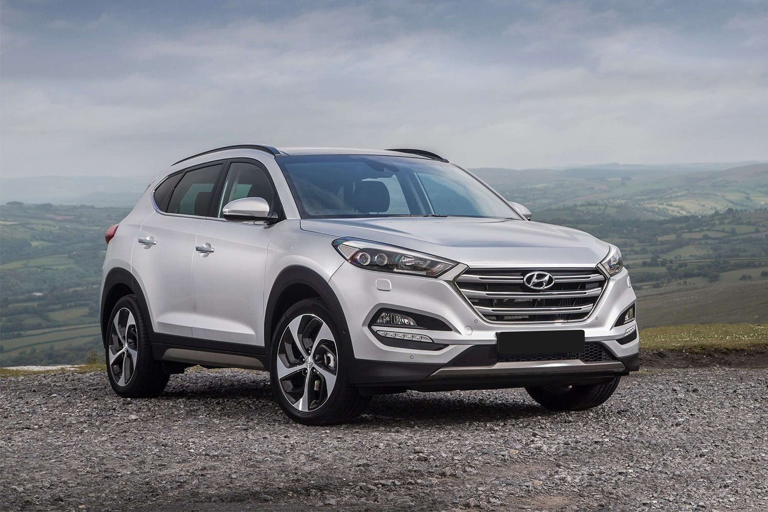 Lastskydd Hyundai Tucson 2015–2018 – Svart | AVISA - Carlevel AB - Lastskydd