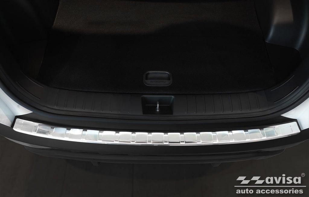 Lastskydd Hyundai Tucson IV 2020–2024, facelift 2024+ >/ Hyundai Tucson IV N-Line 2020–2024, facelift 2024+ > – Silver satin | AVISA - Carlevel AB - Lastskydd