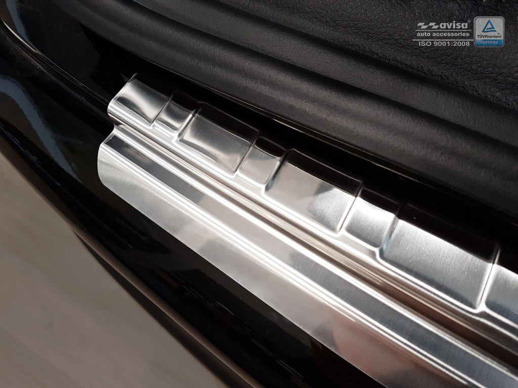Lastskydd Jeep Compass II 2017–2021, facelift 2021–2025 – Silver satin | AVISA - Carlevel AB - Lastskydd