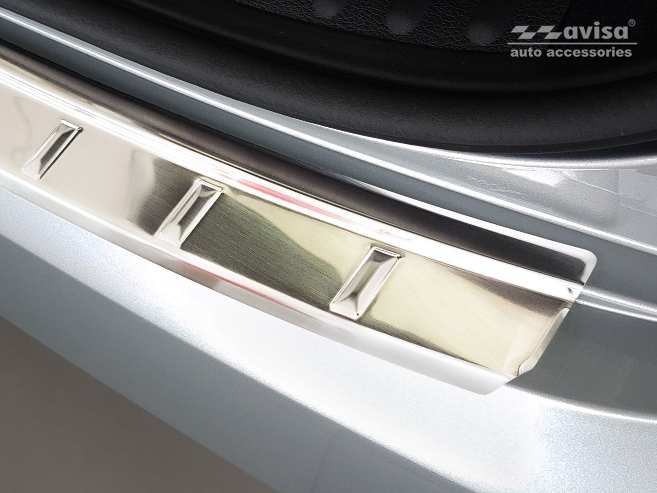 Lastskydd Kia Ceed SW/ wagon 2018–2021, facelift 2021+ – Silver satin | AVISA - Carlevel AB - Lastskydd