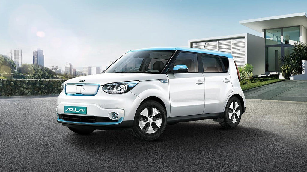 Lastskydd Kia Soul II EV 2014+ – Silver satin | AVISA - Carlevel AB - Lastskydd