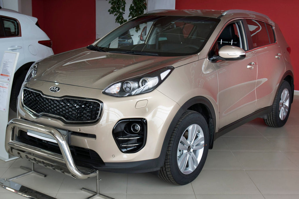 Lastskydd Kia Sportage IV 2016–2018 – Silver satin | AVISA - Carlevel AB - Lastskydd
