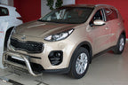 Lastskydd Kia Sportage IV 2016–2018 – Silver satin | AVISA - Carlevel AB - Lastskydd