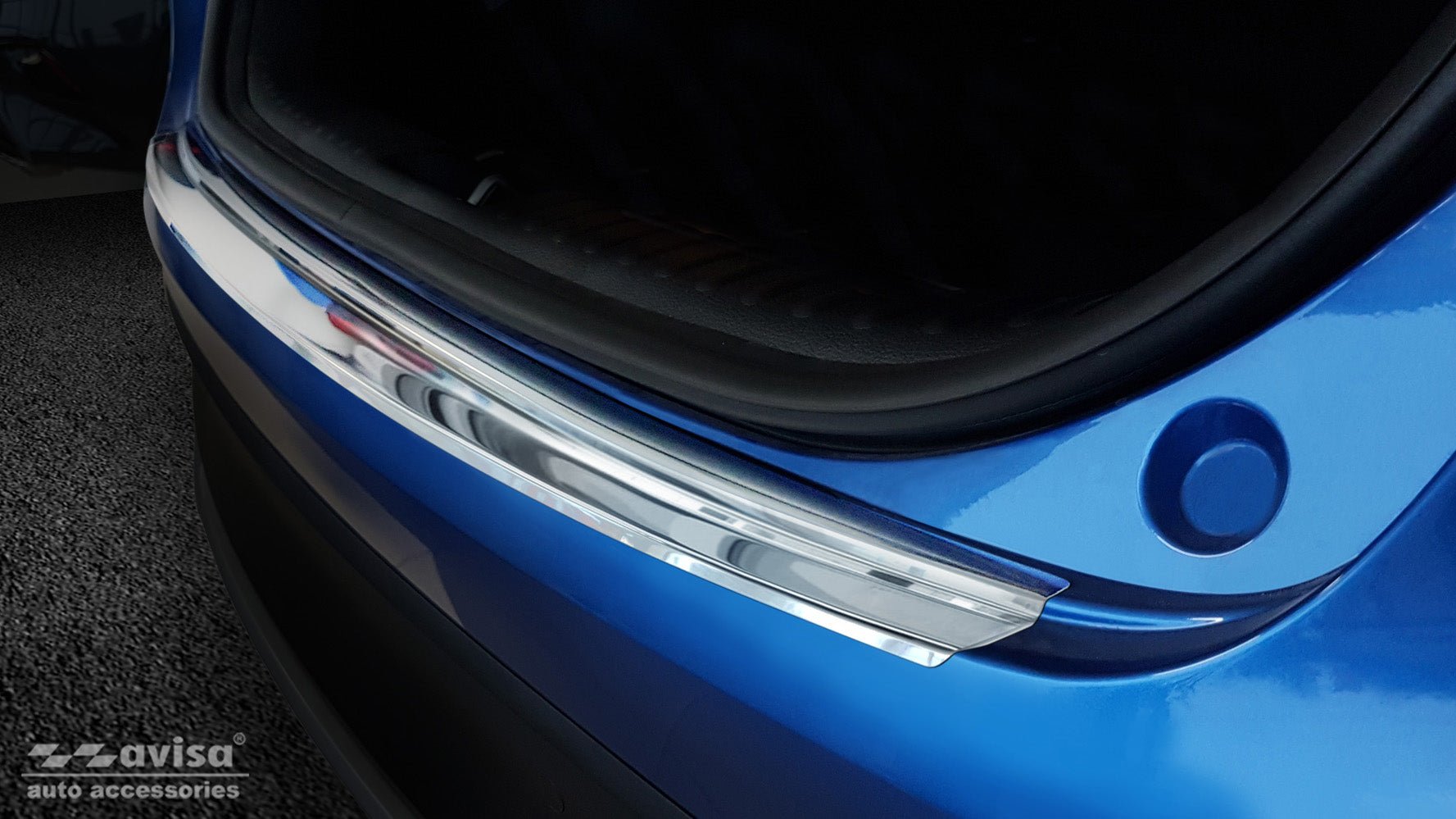 Lastskydd Kia Xceed crossover 2019+ – Silver satin | AVISA - Carlevel AB - Lastskydd