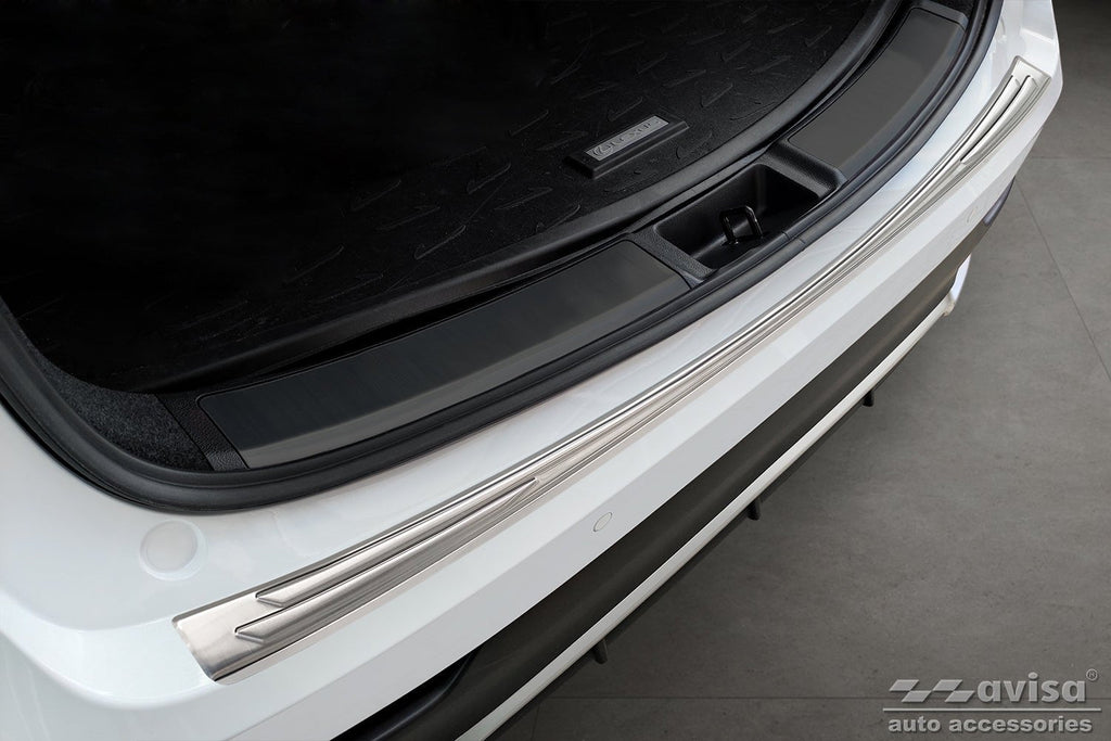 Lastskydd Lexus NX II (AZ20) 2021+ / Lexus RX 450 2025+ > – Silver satin | AVISA - Carlevel AB - Lastskydd