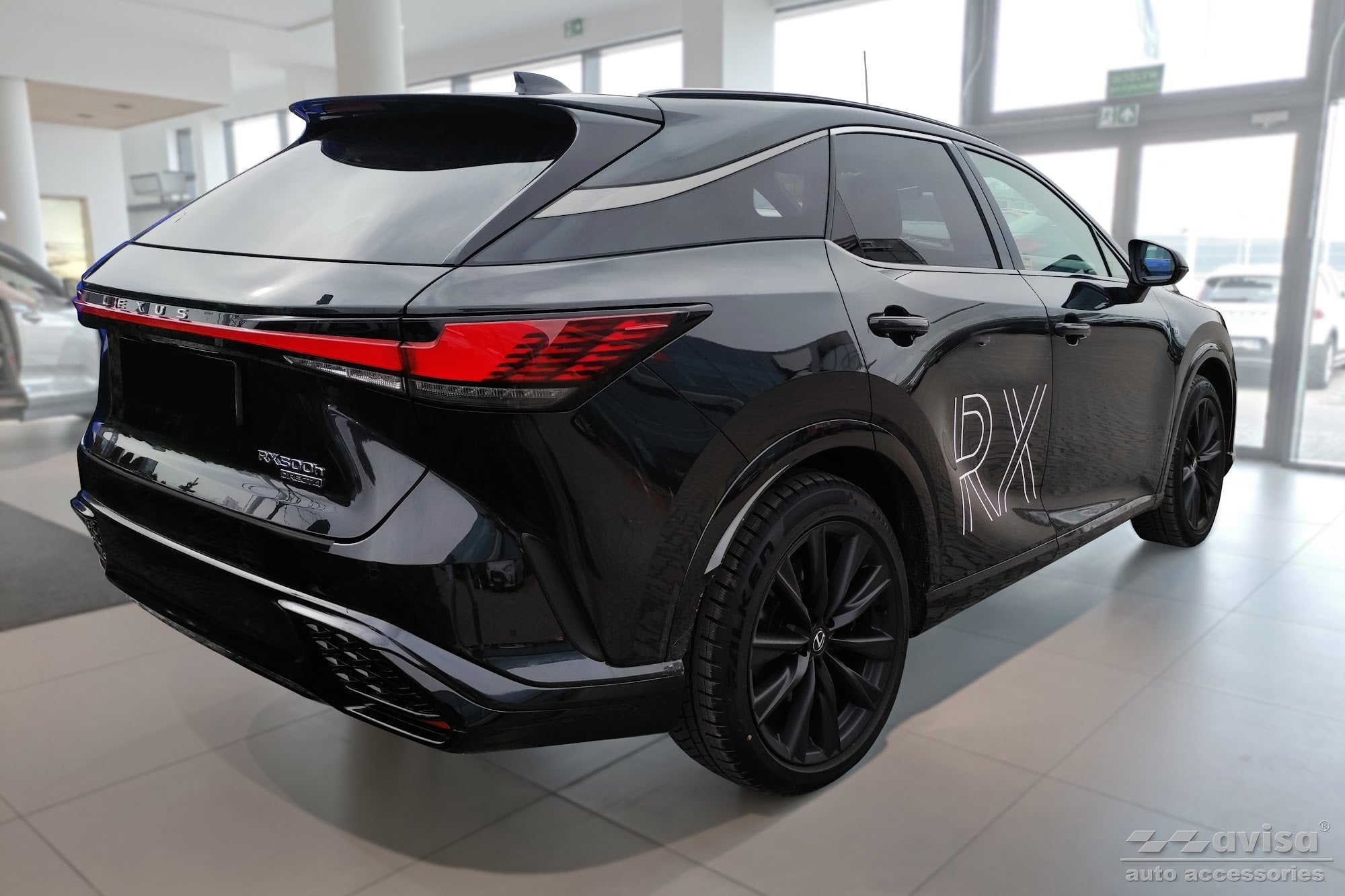 Lastskydd Lexus RX V (AL3) 2022+ – Svart | AVISA - Carlevel AB - Lastskydd