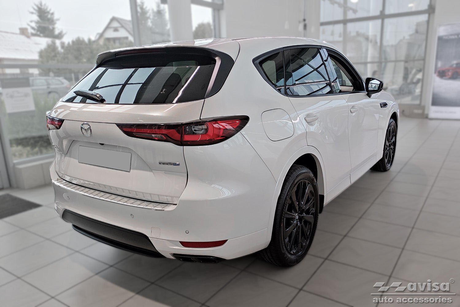 Lastskydd Mazda CX-60 2022+ – Silver | AVISA - Carlevel AB - Lastskydd