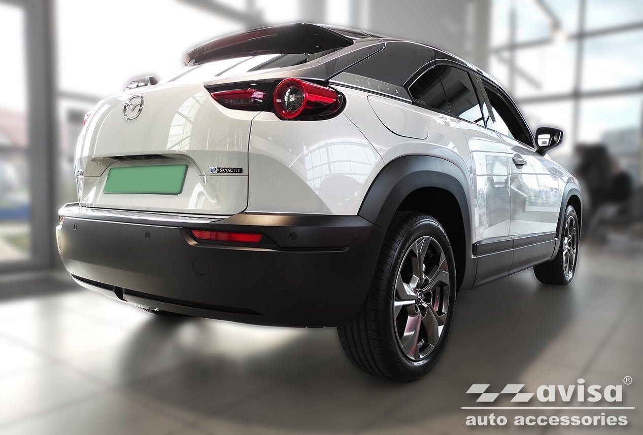 Lastskydd Mazda MX-30 2020+ – Silver satin | AVISA - Carlevel AB - Lastskydd