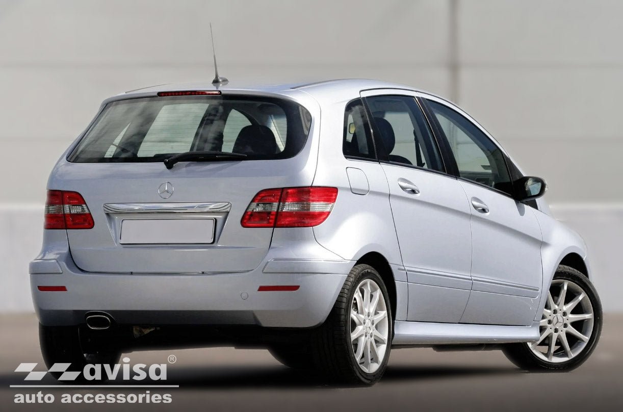 Lastskydd Mercedes B Class W245 minivan 2005–2008 – Silver satin | AVISA - Carlevel AB - Lastskydd
