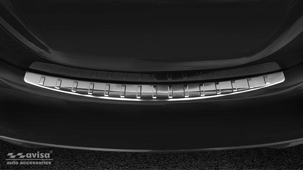 Lastskydd Mercedes C Class IV W205/ AMG sedan 2014–2019, facelift 2019+06.2021+ Silver satin | AVISA - Carlevel AB - Lastskydd