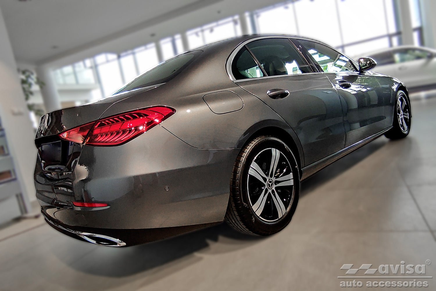 Lastskydd Mercedes C Class V sedan (W206) 2021+ – Svart | AVISA - Carlevel AB - Lastskydd
