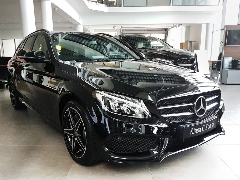 Lastskydd Mercedes C Class W205 Kombi 2014–2018, facelift 2018–2021 – Svart | AVISA - Carlevel AB - Lastskydd
