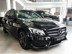 Lastskydd Mercedes C Class W205 Kombi 2014–2018, facelift 2018–2021 – Svart | AVISA - Carlevel AB - Lastskydd