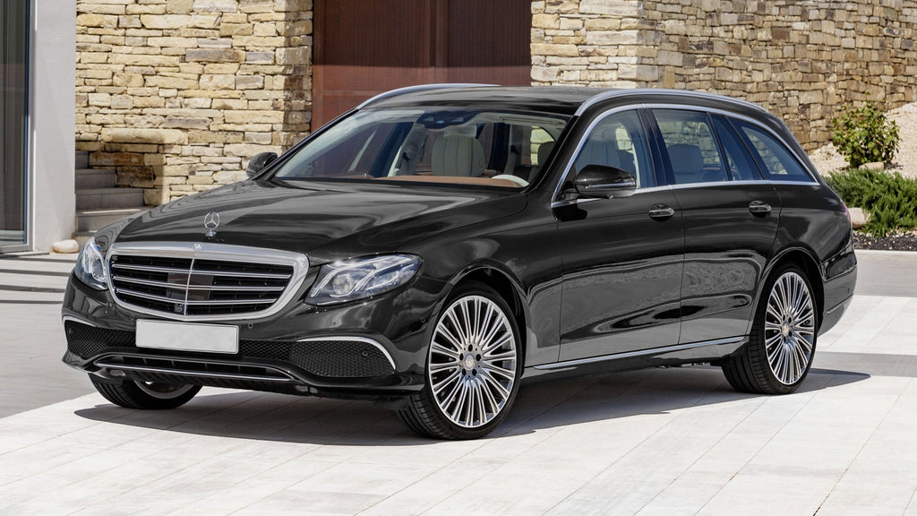 Lastskydd Mercedes E Class W213 Kombi 2016+ / Mercedes E53 S213 AMG 2018+ – Silver satin | AVISA - Carlevel AB - Lastskydd