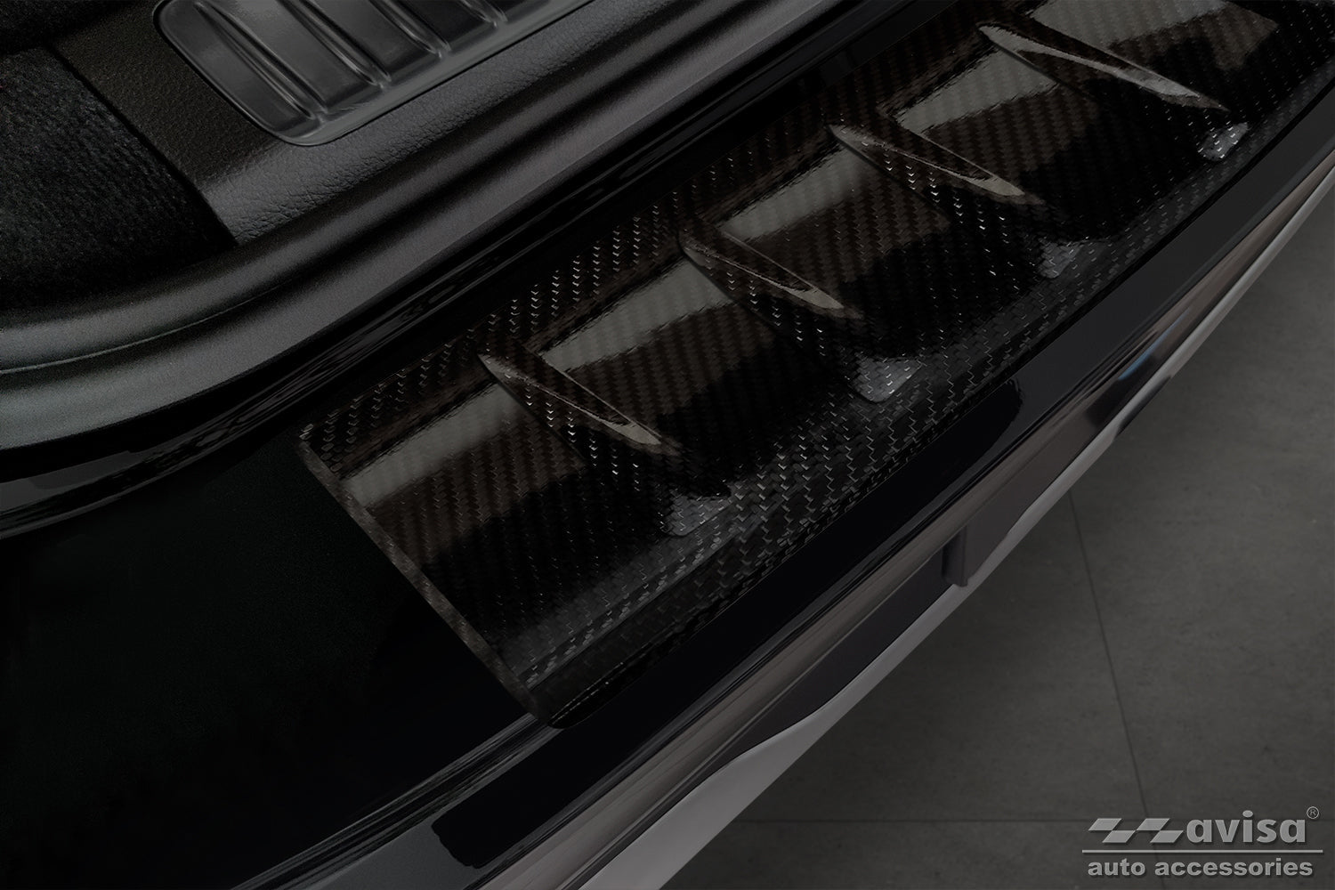 Lastskydd Mercedes Eqs (X296) 2022+ – Svart | AVISA - Carlevel AB - Lastskydd