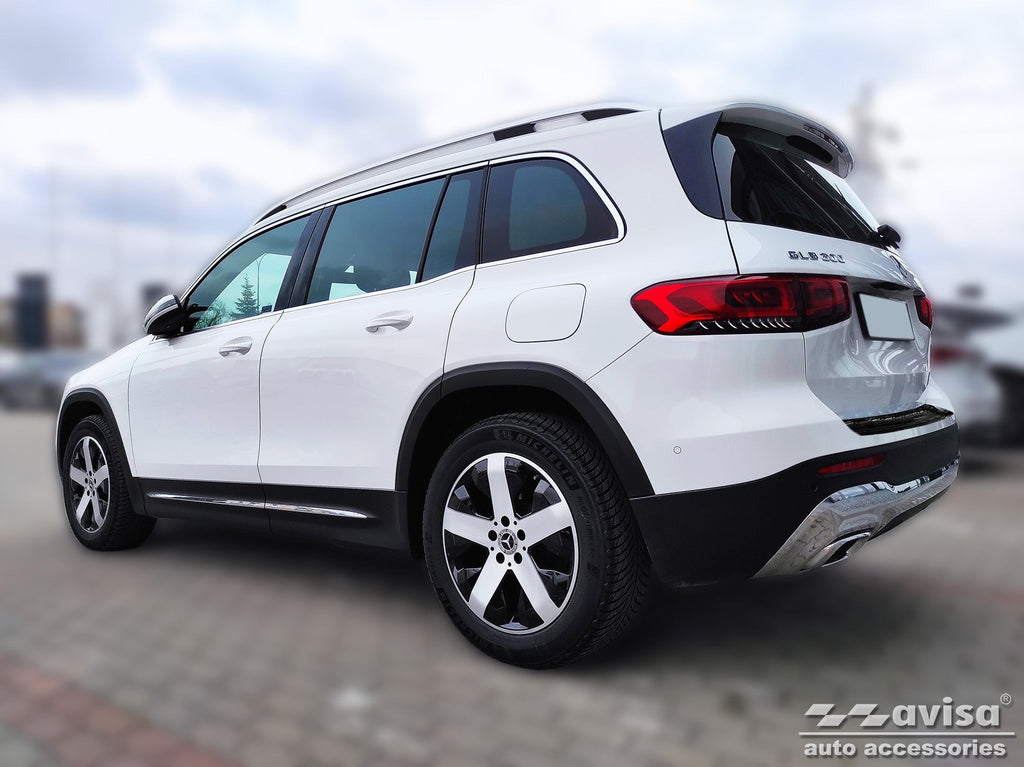 Lastskydd Mercedes Glb (X247) crossover 2019–2025/ Mercedes Glb AMG (X247) 2019–2025 – Spegelblank svart | AVISA - Carlevel AB - Lastskydd
