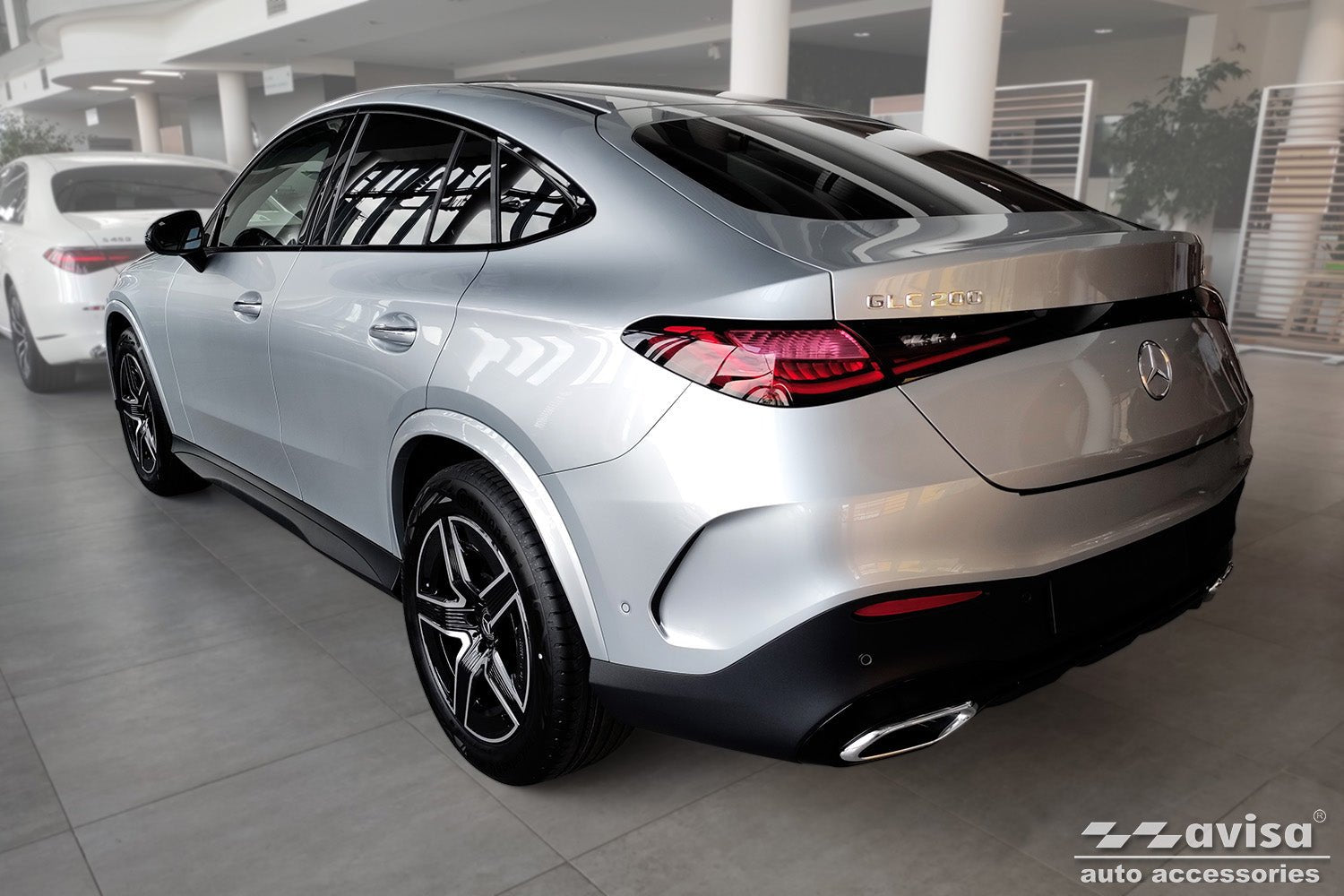 Lastskydd Mercedes Glc II (C254) Coupe 2023+/ Glc Coupé AMG 2025+ Svart (2/45366) | AVISA - Carlevel AB - Lastskydd