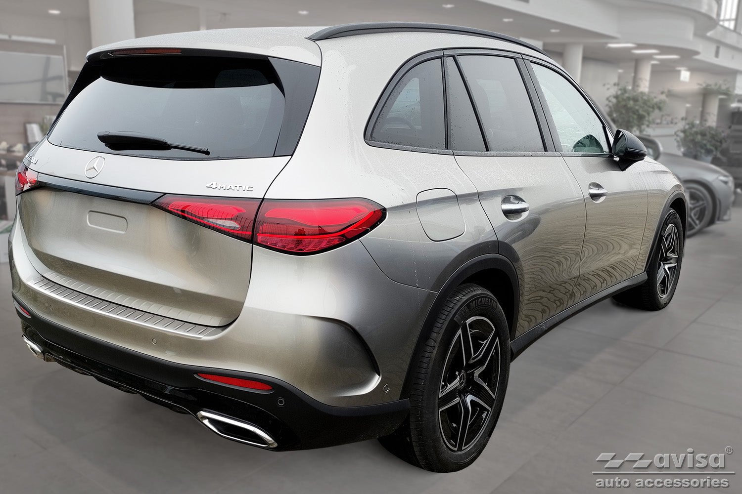 Lastskydd Mercedes Glc II (X254) 2022+/ AMG – Silver | AVISA - Carlevel AB - Lastskydd