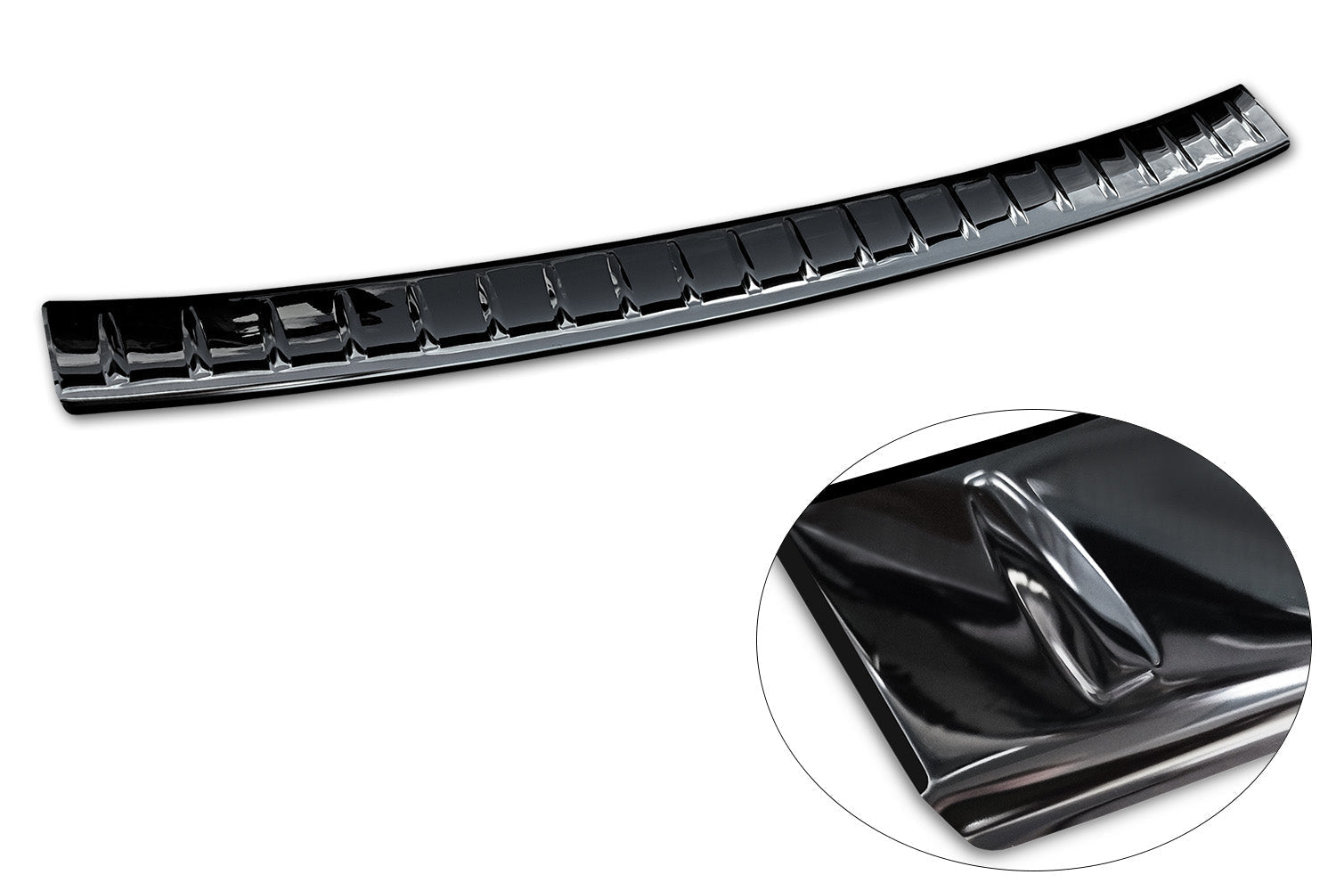 Lastskydd Mercedes Glc II (X254) 2022+/ AMG – Spegelblank svart | AVISA - Carlevel AB - Lastskydd