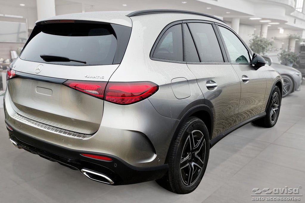 Lastskydd Mercedes Glc II (X254) 2022+/ AMG – Spegelpolerat silver | AVISA - Carlevel AB - Lastskydd
