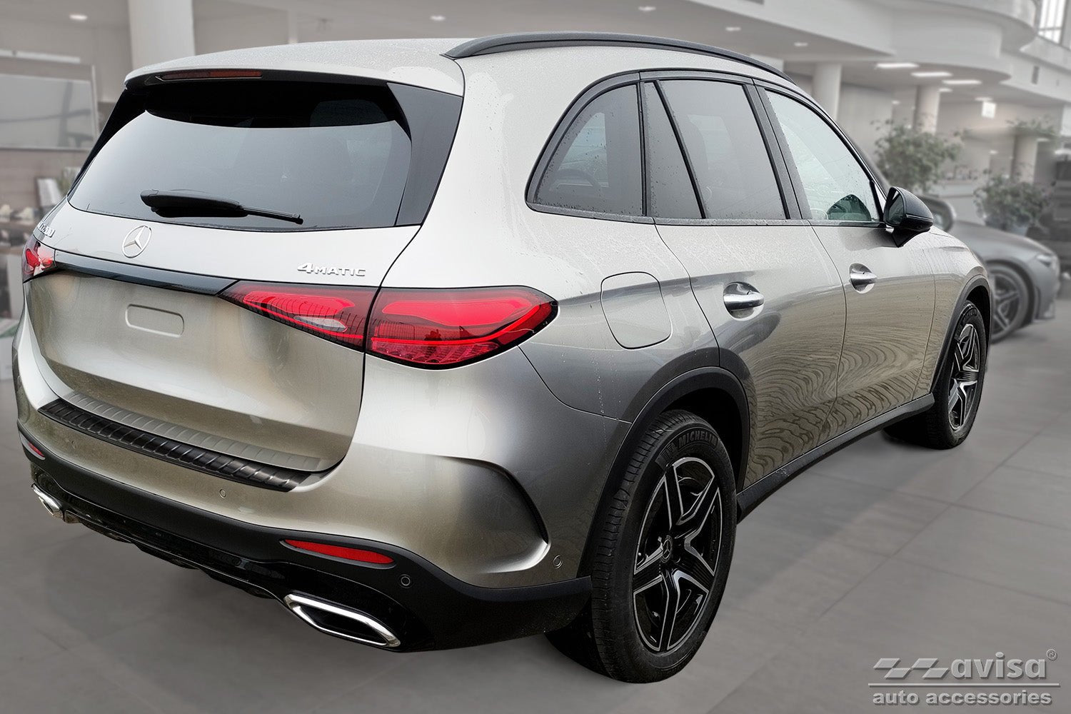 Lastskydd Mercedes Glc II (X254) 2022+/ AMG – Svart | AVISA - Carlevel AB - Lastskydd