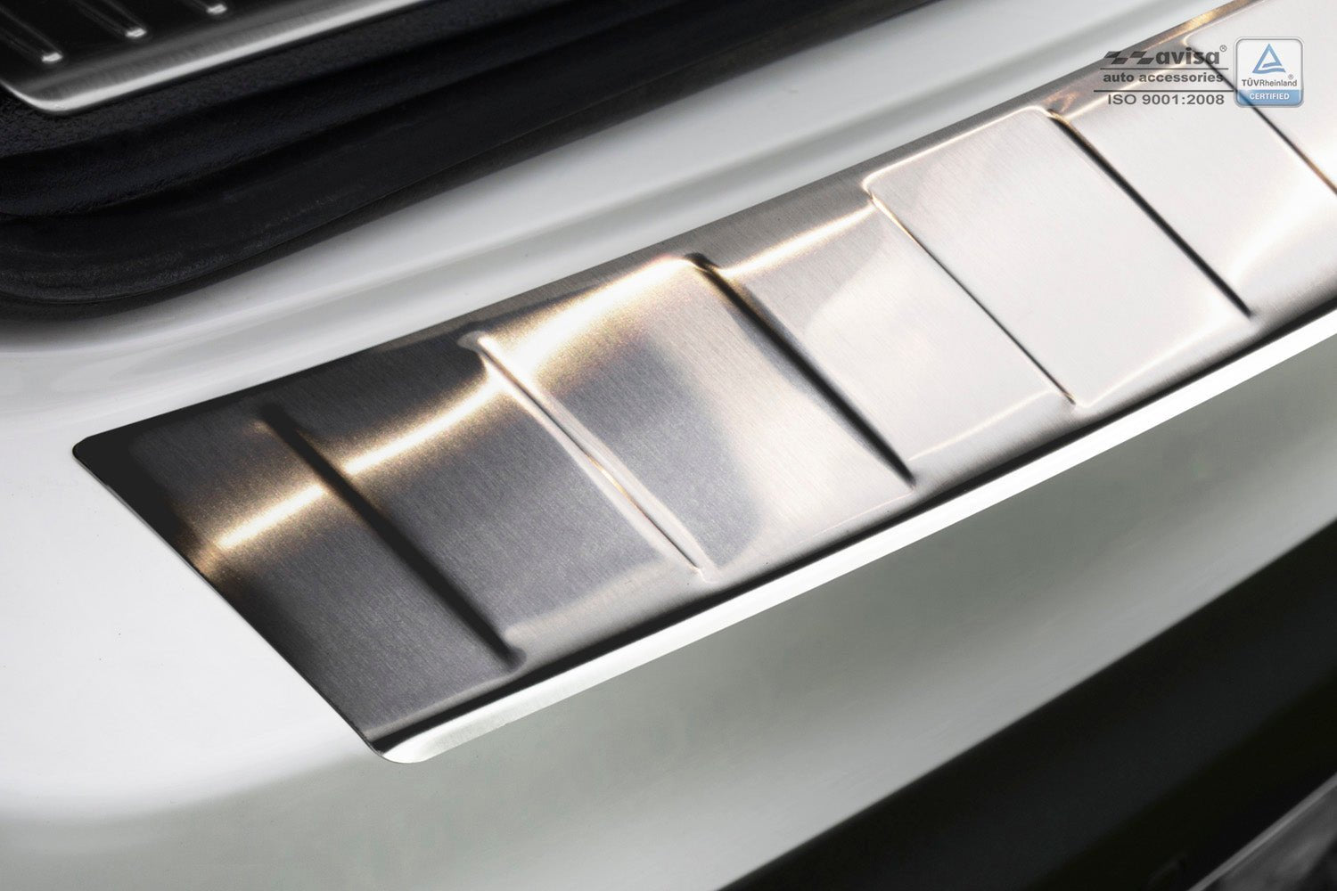 Lastskydd Mercedes Glc (X253) 5-dörrars/ Hybrid 2015–2019, facelift 2019–2022 – Silver satin | AVISA - Carlevel AB - Lastskydd