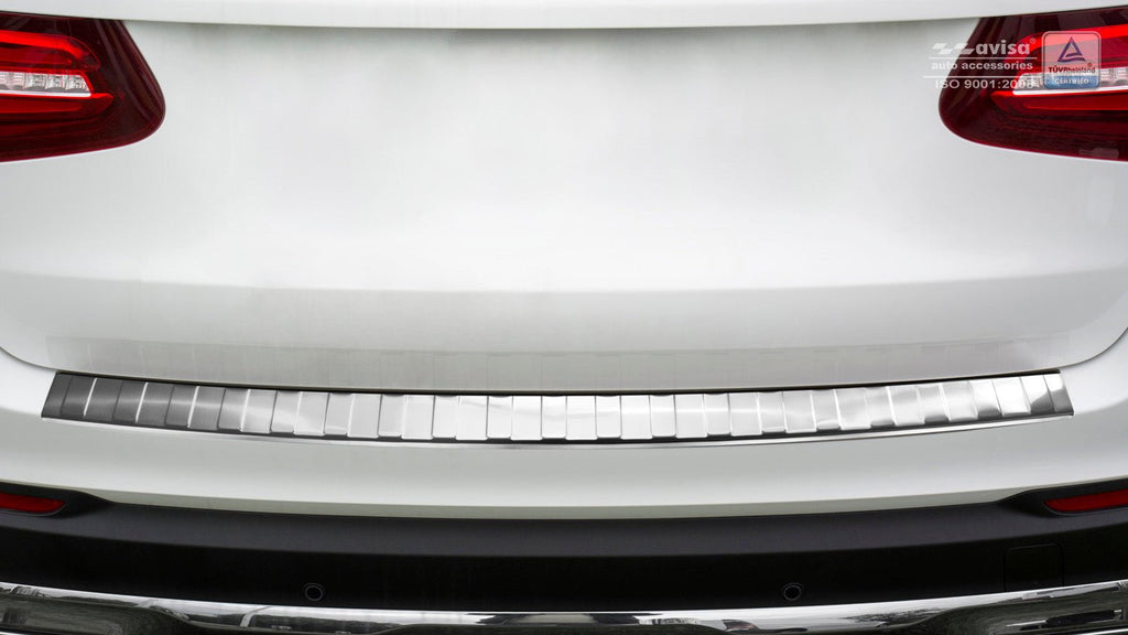 Lastskydd Mercedes Glc (X253) 5-dörrars/ Hybrid 2015–2019, facelift 2019–2022 – Silver satin | AVISA - Carlevel AB - Lastskydd