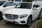 Lastskydd Mercedes Glc (X253) 5-dörrars/ Hybrid 2015–2019, facelift 2019–2022 – Spegelblank svart | AVISA - Carlevel AB - Lastskydd