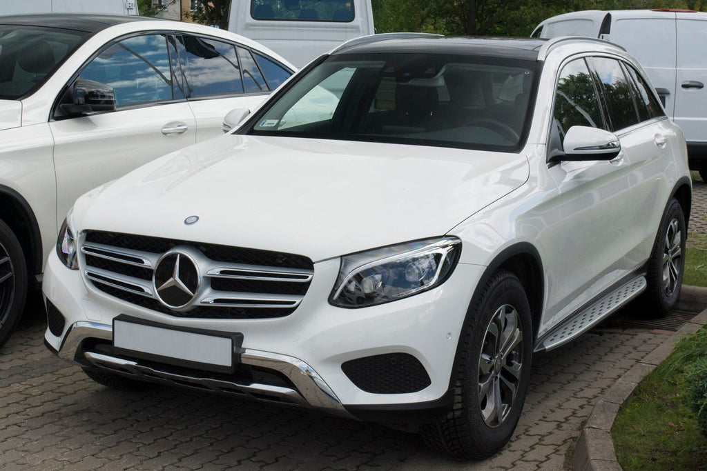 Lastskydd Mercedes Glc (X253) 5-dörrars/ Hybrid 2015–2019, facelift 2019–2022 – Svart | AVISA - Carlevel AB - Lastskydd