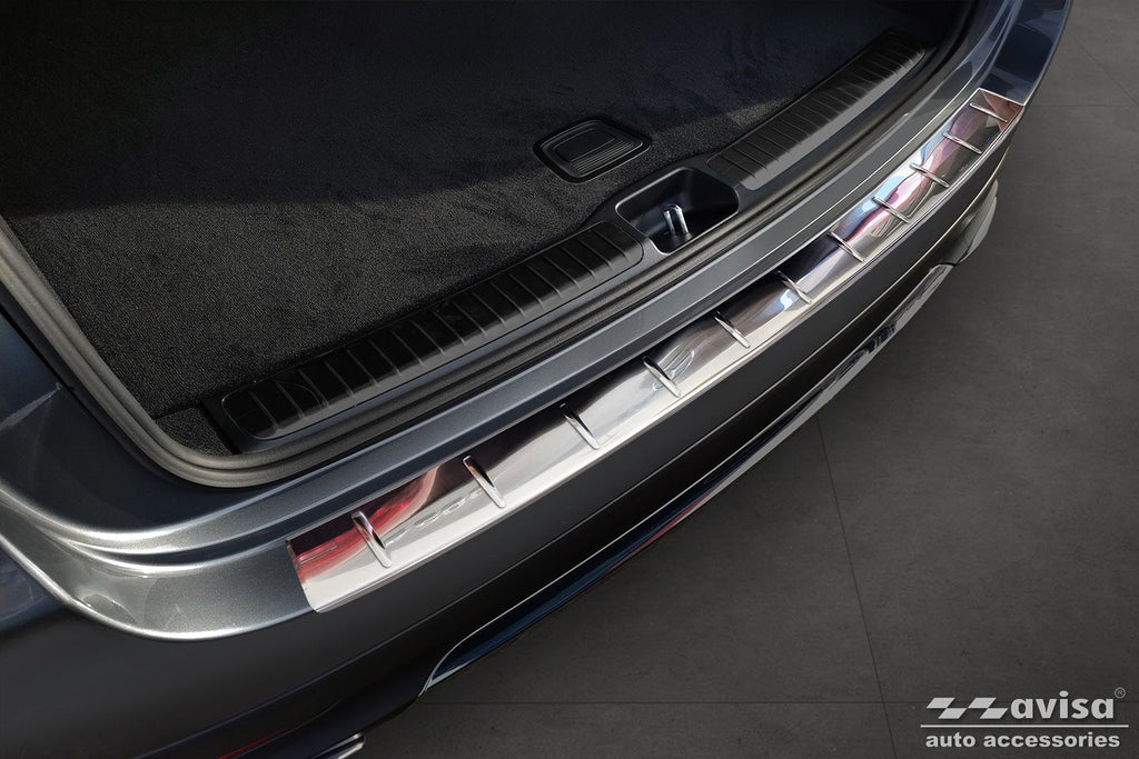 Lastskydd Mercedes Gle II W167 facelift 2023+ (doesn't fit to AMG Line) – Silver satin | AVISA - Carlevel AB - Lastskydd