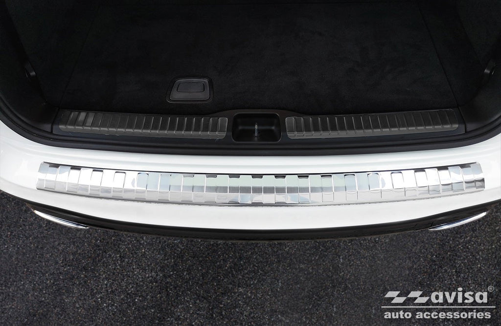 Lastskydd Mercedes Gls II (X167) 2019–2023, facelift 2023+ >/ Mercedes Gls II (X167) 63 AMG 2019–2023, facelift 2023+ > – Silver satin | AVISA - Carlevel AB - Lastskydd