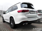Lastskydd Mercedes Gls II (X167) 2019–2023, facelift 2023+ >/ Mercedes Gls II (X167) 63 AMG 2019–2023, facelift 2023+ > – Svart | AVISA - Carlevel AB - Lastskydd