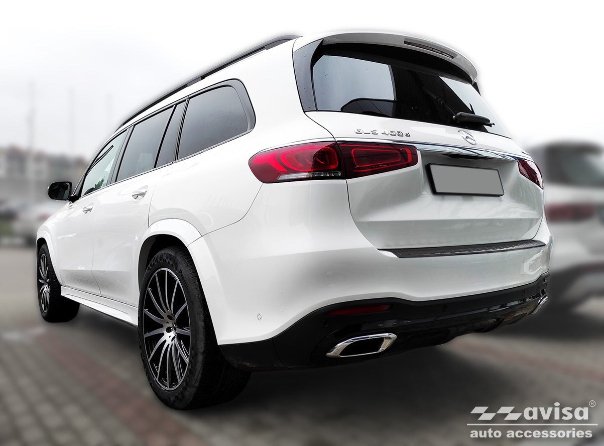 Lastskydd Mercedes Gls II (X167) 2019–2023, facelift 2023+ >/ Mercedes Gls II (X167) 63 AMG 2019–2023, facelift 2023+ > – Svart | AVISA - Carlevel AB - Lastskydd