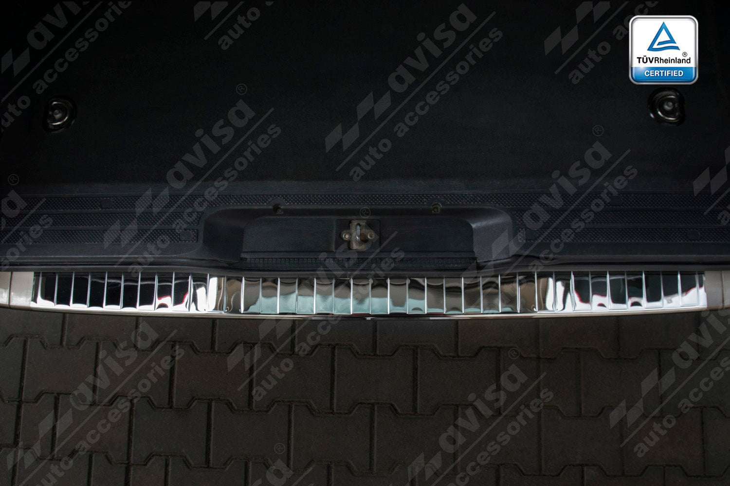 Lastskydd Mercedes W639 Vito/ Viano 2003–2014 – Spegelpolerat silver | AVISA - Carlevel AB - Lastskydd