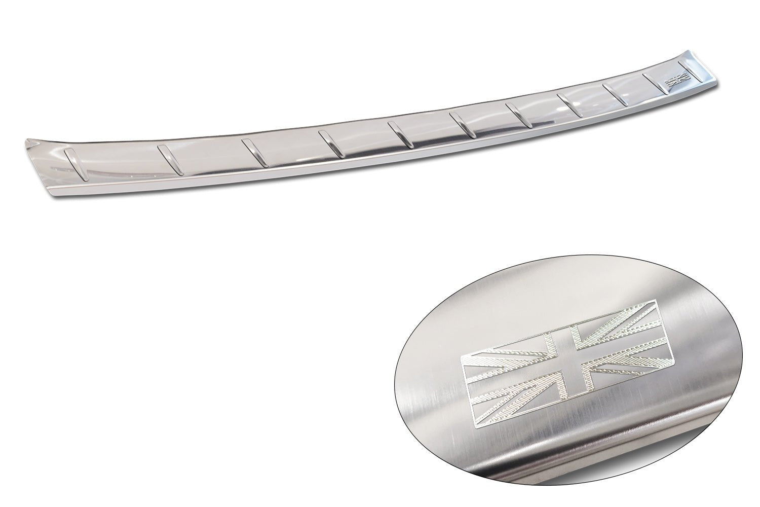 Lastskydd MG 5 EV SW 2022+ (engrave British facelift ag) – Silver satin | AVISA - Carlevel AB - Lastskydd