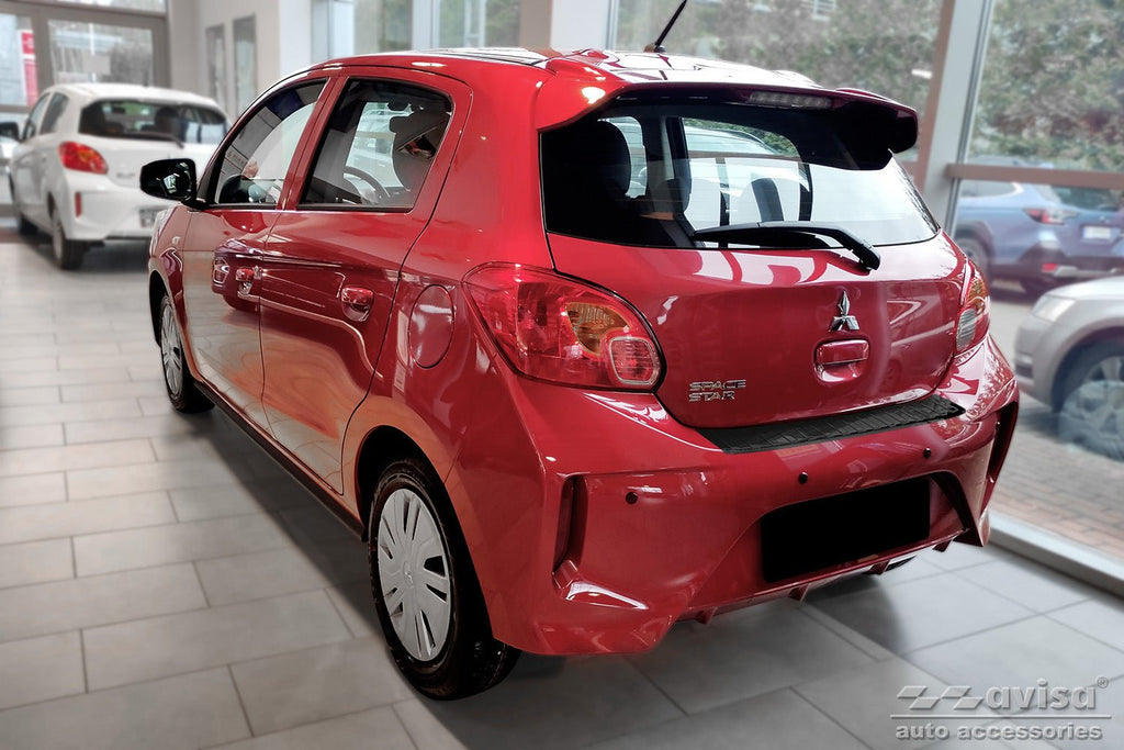 Lastskydd Mitsubishi Space Star facelift 2020+ – Svart | AVISA - Carlevel AB - Lastskydd
