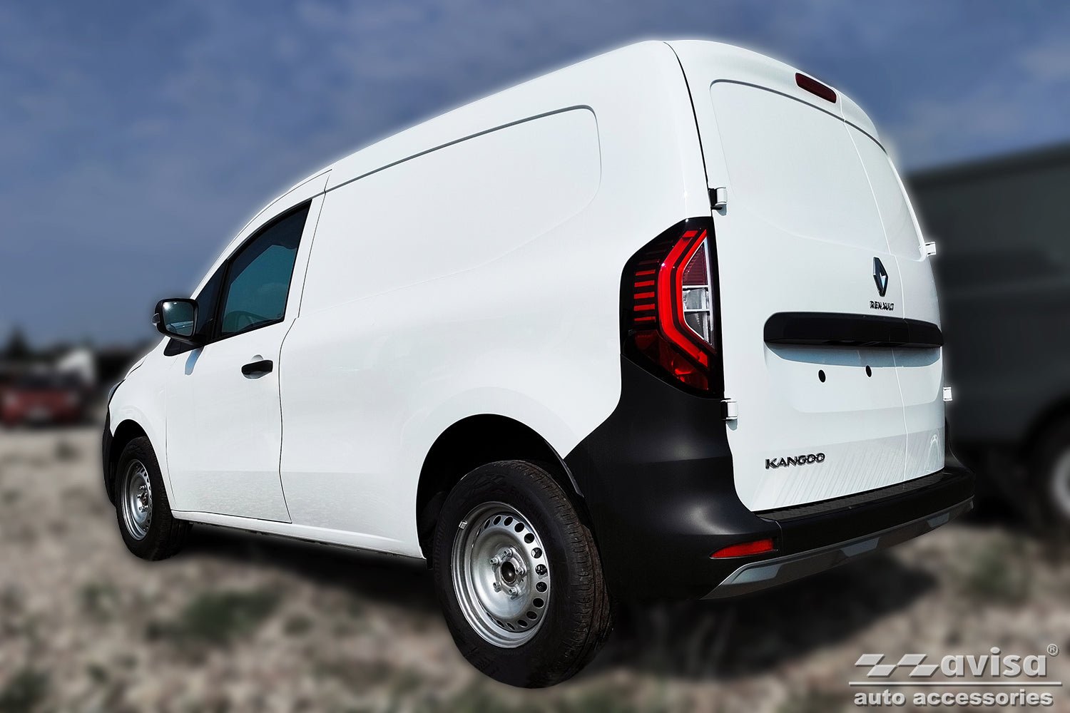 Lastskydd Nissan Townstar 2021+ / Renault Kangoo III furgon 4-dörrars 2021+/ Renault Kangoo III Kombivan 2021+ – Svart | AVISA - Carlevel AB - Lastskydd