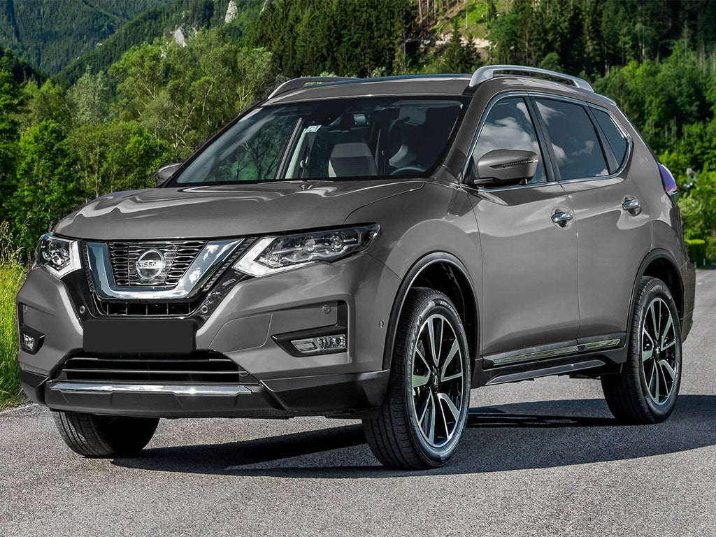 Lastskydd Nissan X-Trail III (T32) facelift 2017–2021 – Silver satin | AVISA - Carlevel AB - Lastskydd